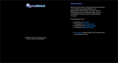 Desktop Screenshot of jeroenpeters.com